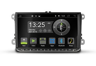 Autoradio R-C11VW1 VW Seat Skoda Frontalansicht