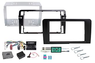 R-D006SWC Fahrzeugspezifisches 2-DIN Einbaukit für Audi