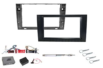 R-D012SWC Fahrzeugspezifisches 2-DIN Einbaukit für Audi
