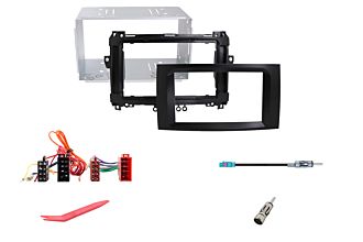 R-D025 Vehicle-specific 2-DIN mounting kit for Mercedes-Benz