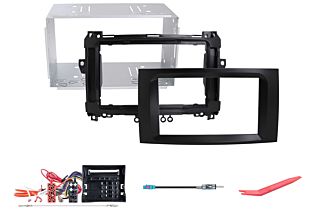 R-D026 Vehicle-specific 2-DIN mounting kit for Mercedes-Benz