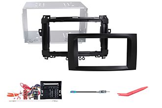 R-D026 Fahrzeugspezifisches 2-DIN Einbaukit für Mercedes-Benz