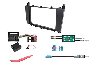 R-D030SWC vehicle specific 2-DIN mounting kit for mercedes benz