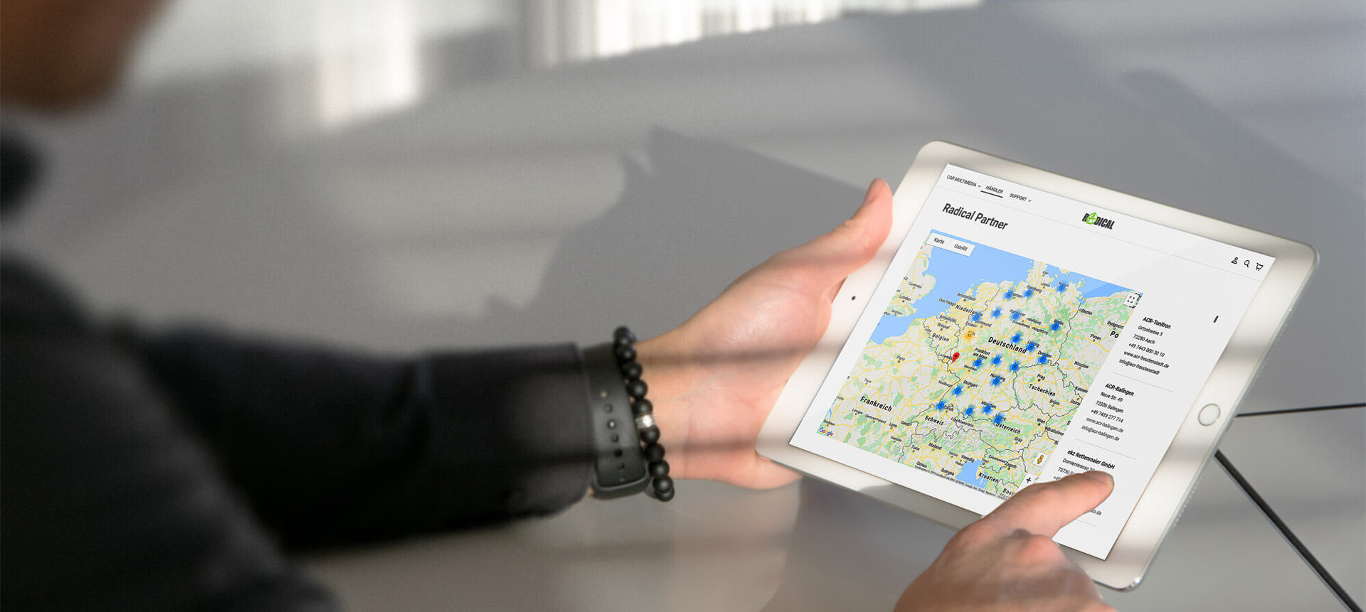 Finde einen Radical Händler in deiner Nähe